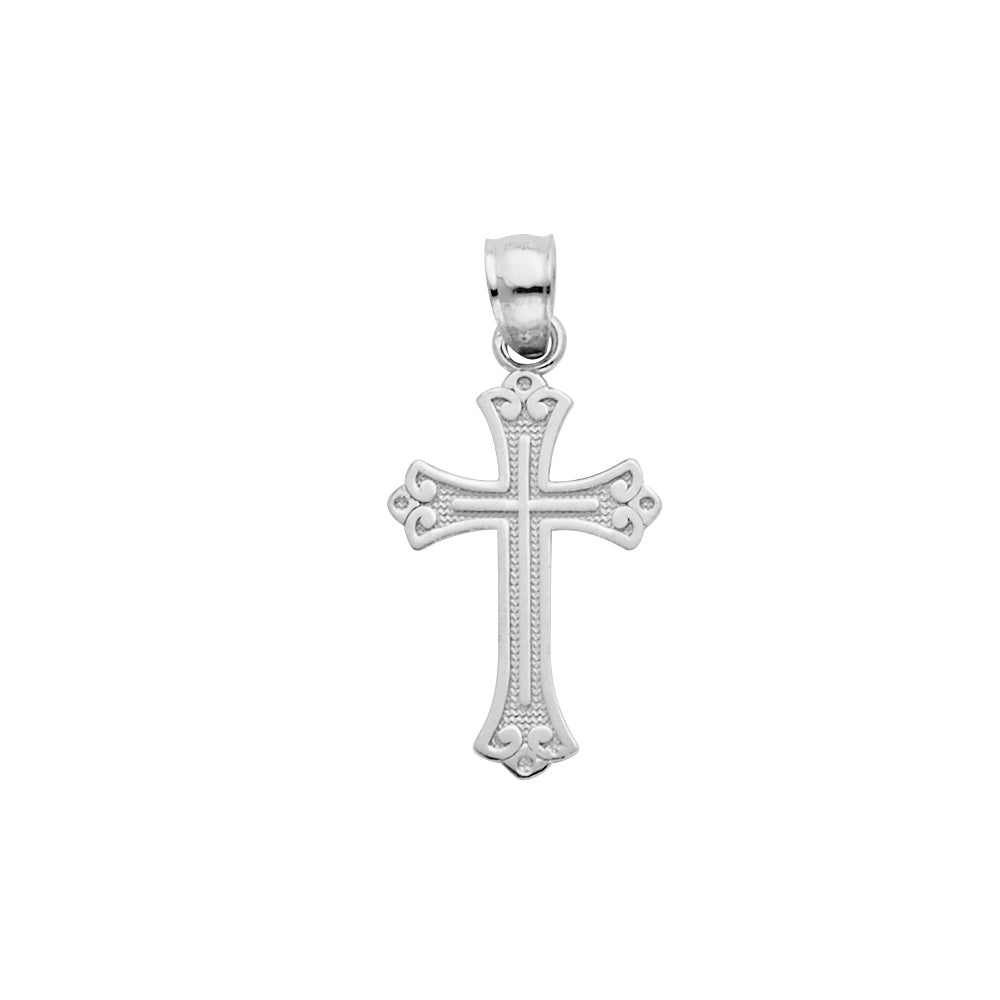 Cross Pendants - 14K GOLD - PT140W