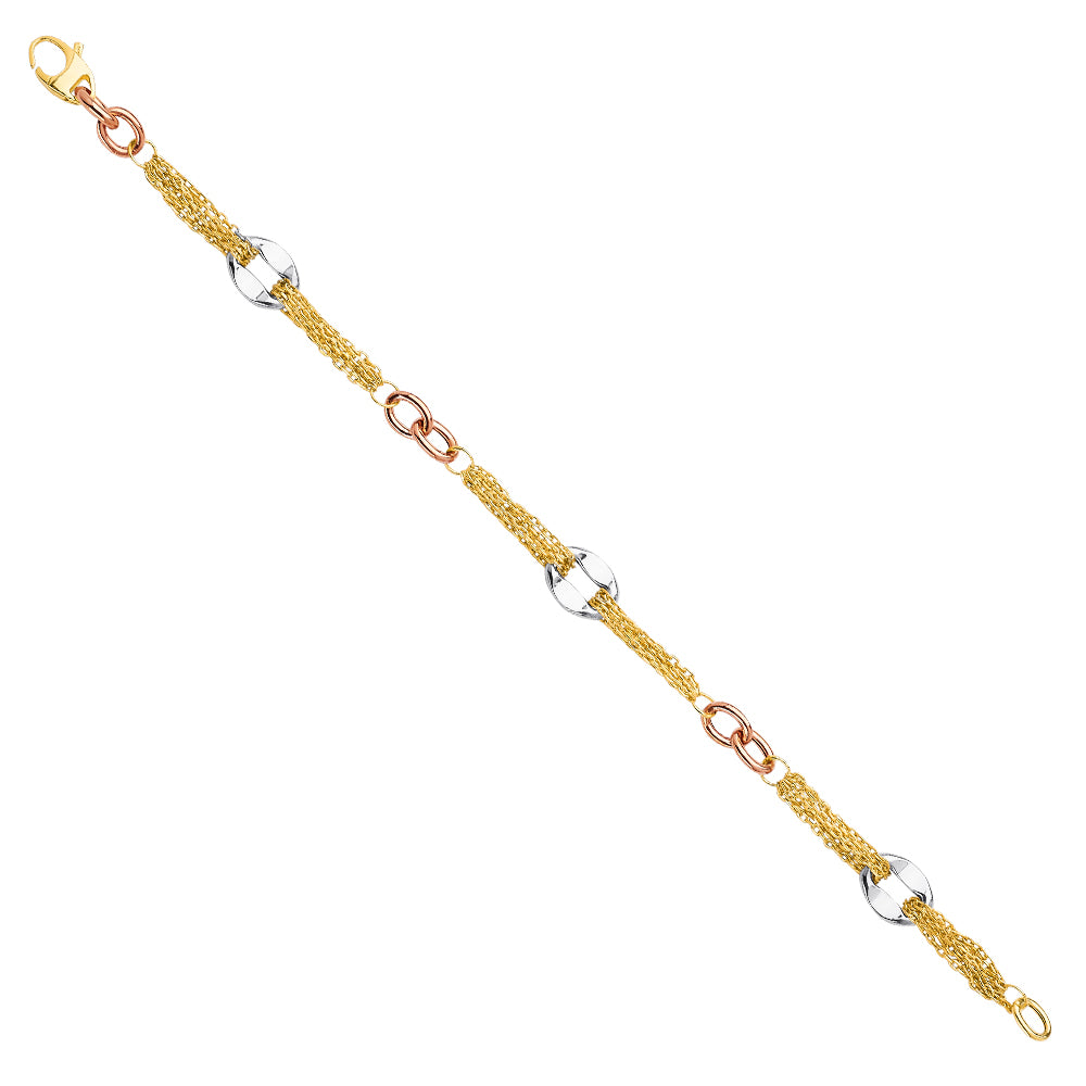 Bracelet- 14K GOLD - AB596