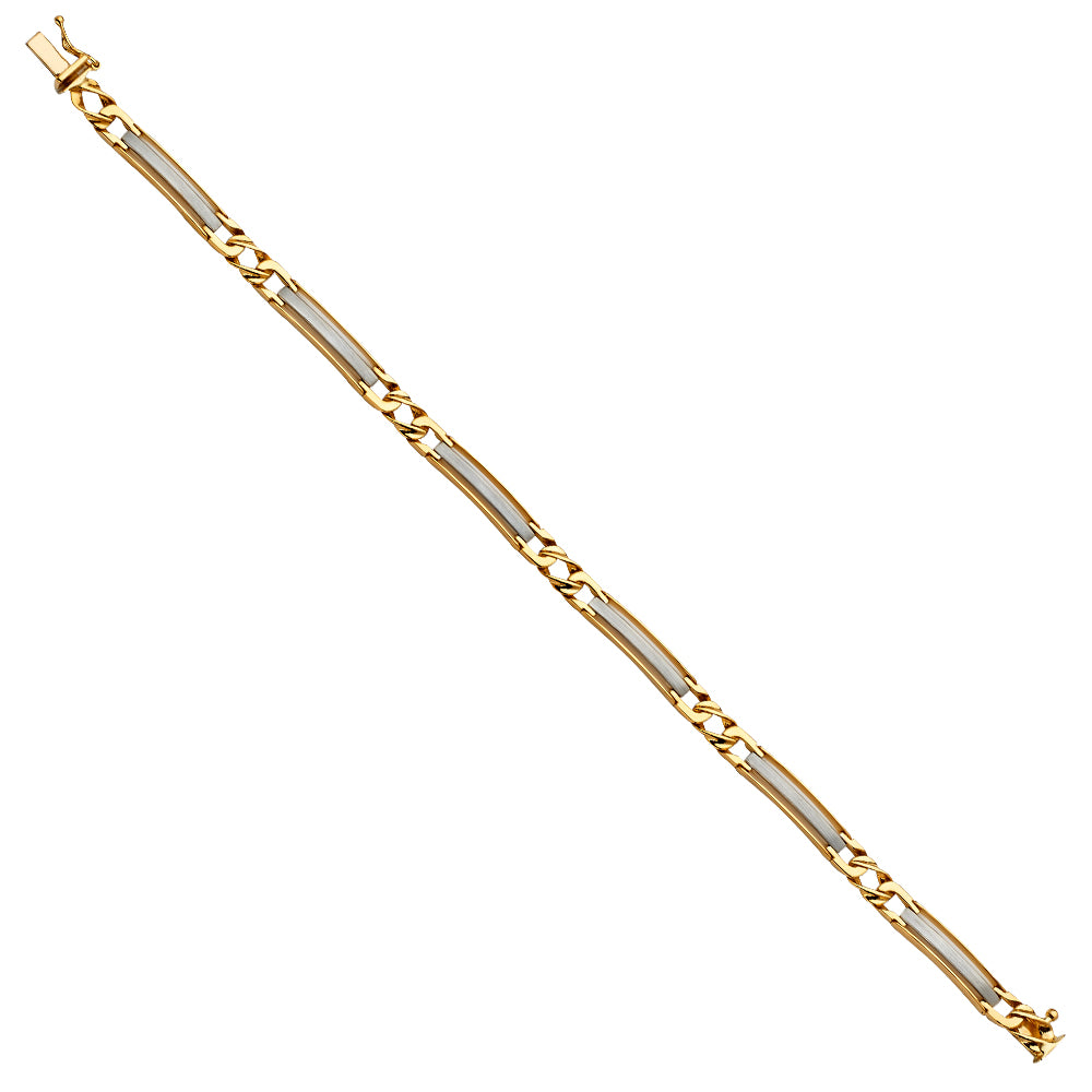 Fancy Men’s Bracelets - 14K GOLD - AB629