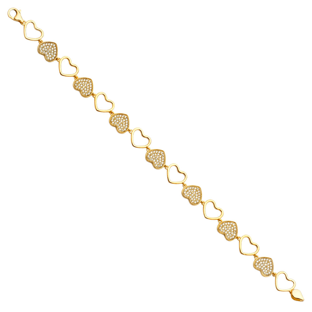 Fancy Bracelets - 14K GOLD - AB665