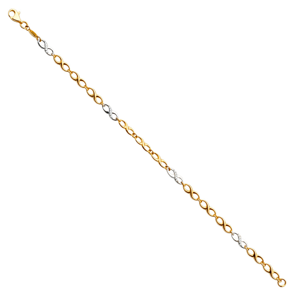 Fancy Bracelets - 14K GOLD - AB668