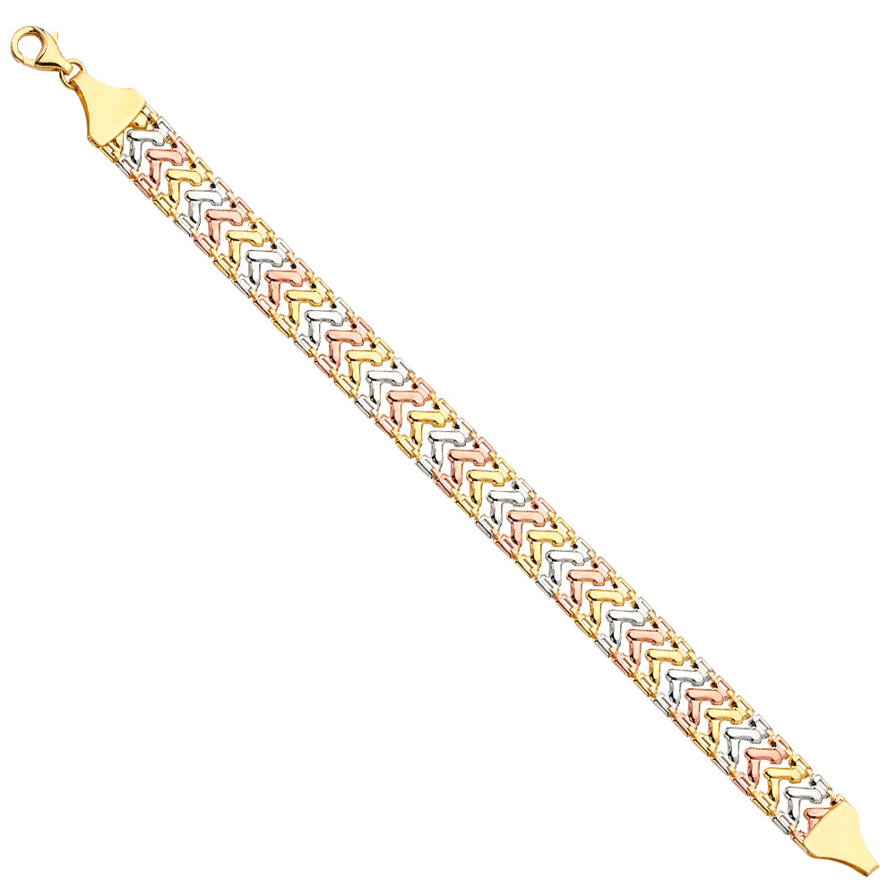 Fancy Bracelets - 14K GOLD - AB679