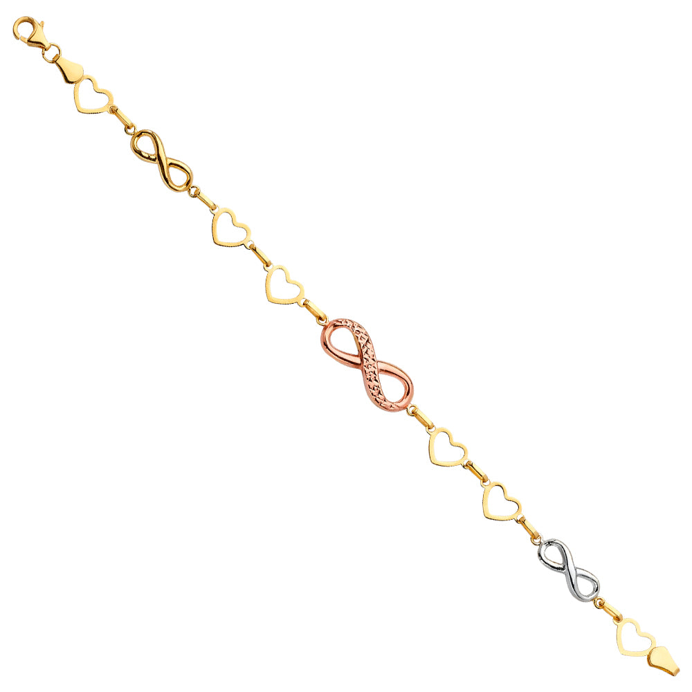 Fancy Bracelets - 14K GOLD - AB683