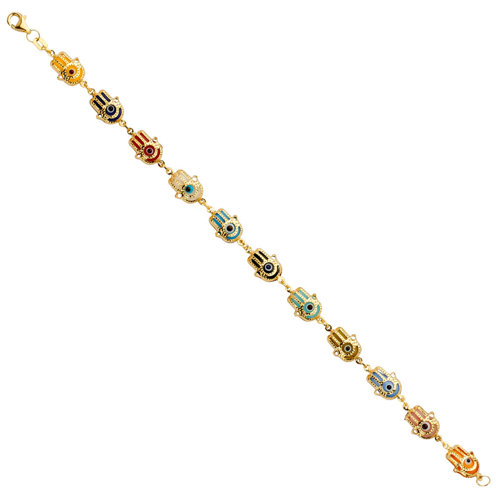 Fancy Bracelets - 14K GOLD - AB688