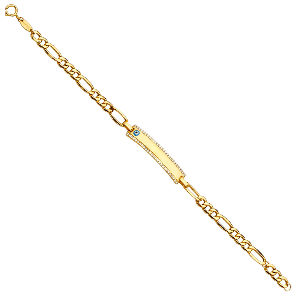 Baby ID Bracelets - 14K GOLD - AB695