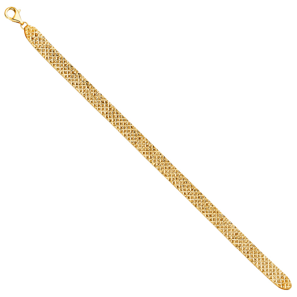 Stampato & Charm Bracelets - 14K GOLD - AB751