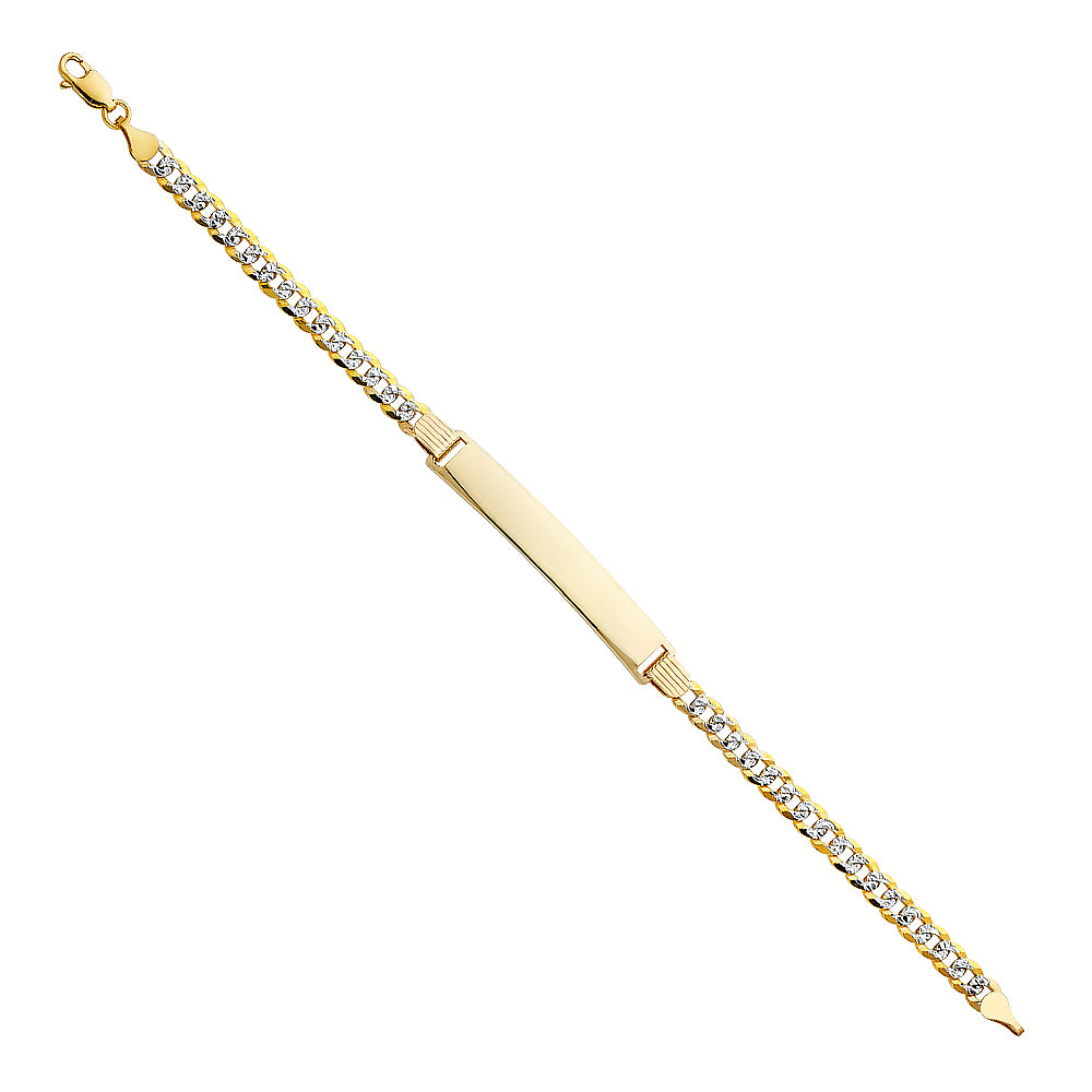 Chain ID Bracelets - 14K GOLD - AB143
