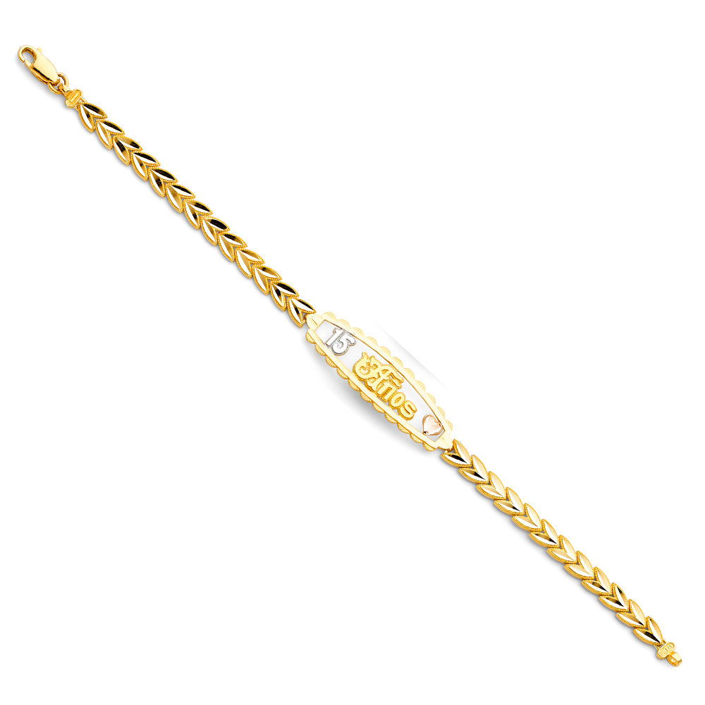 15 Años Bracelets - 14K GOLD - AB153