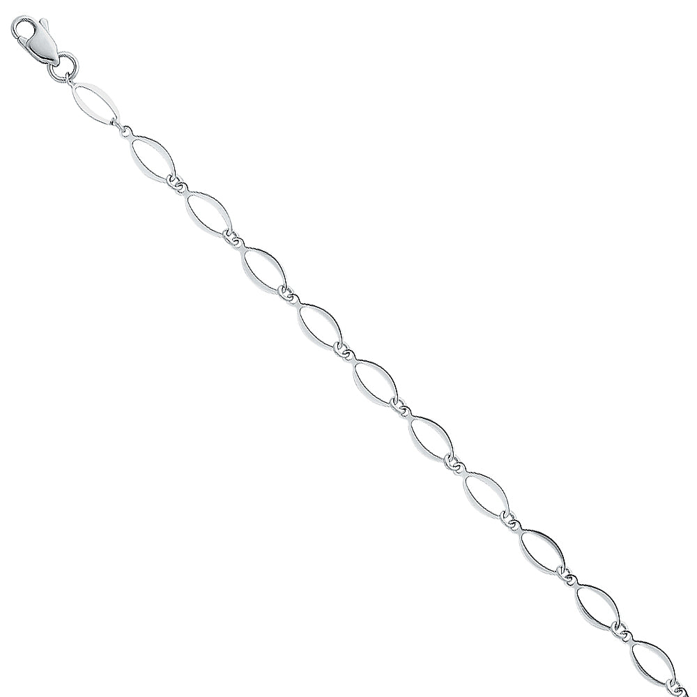 Fancy Bracelets - 14K GOLD - AB195W