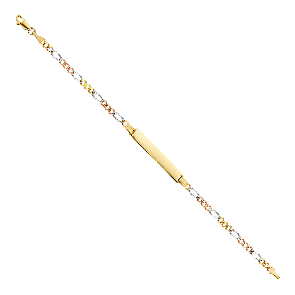 Chain ID Bracelets - 14K GOLD - AB218