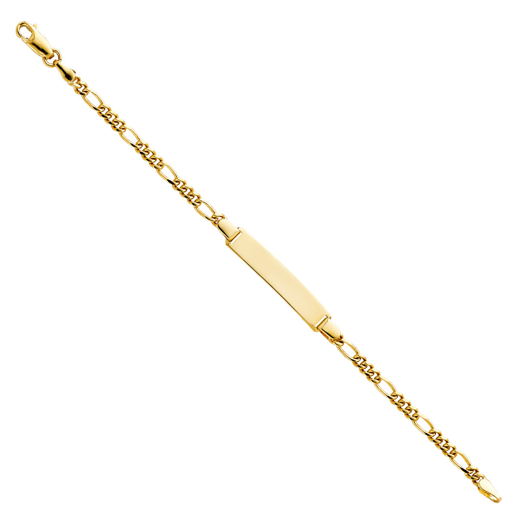 Junior & Baby ID Bracelets - 14K GOLD - AB254