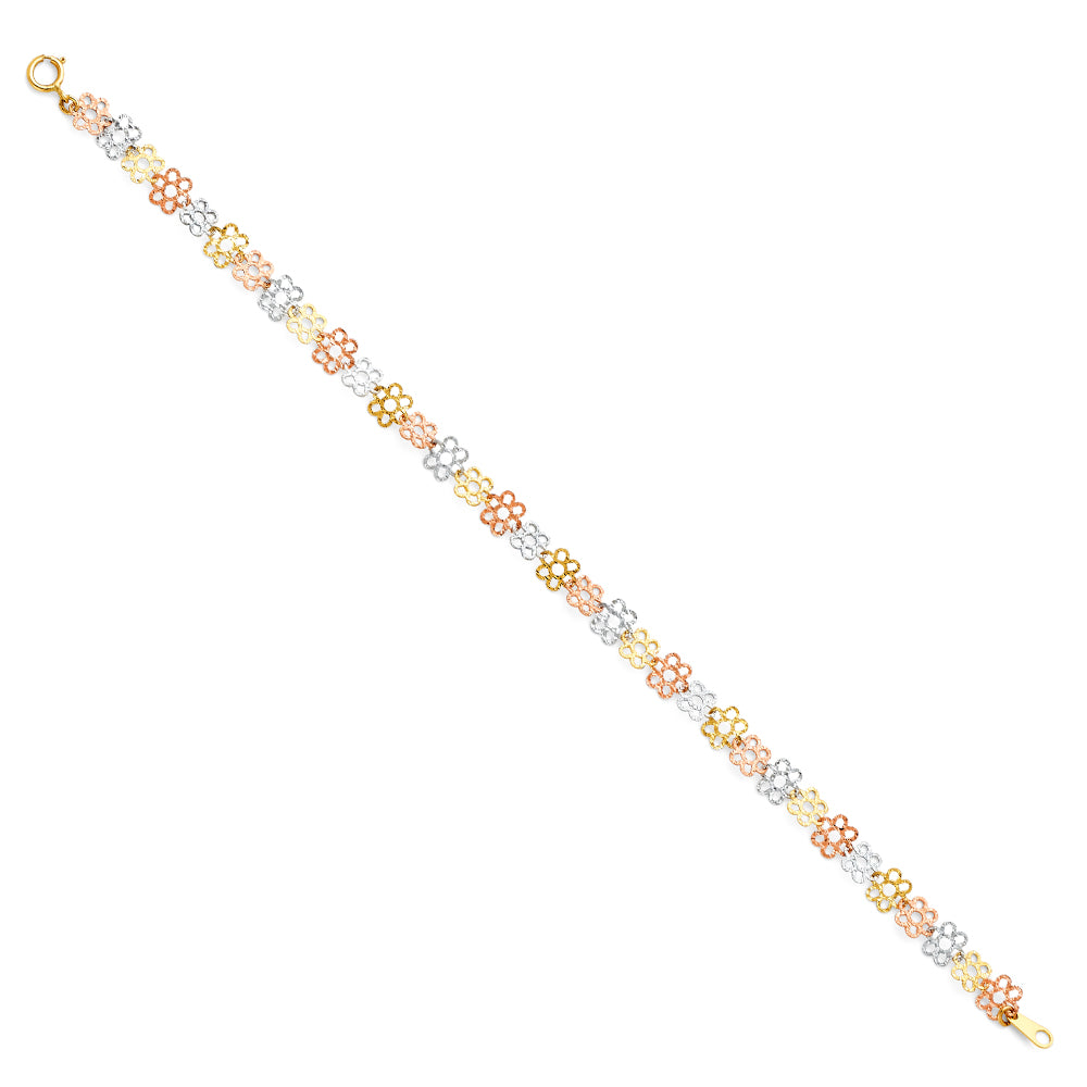 Fancy Bracelets & Anklets - 14K GOLD - AB302