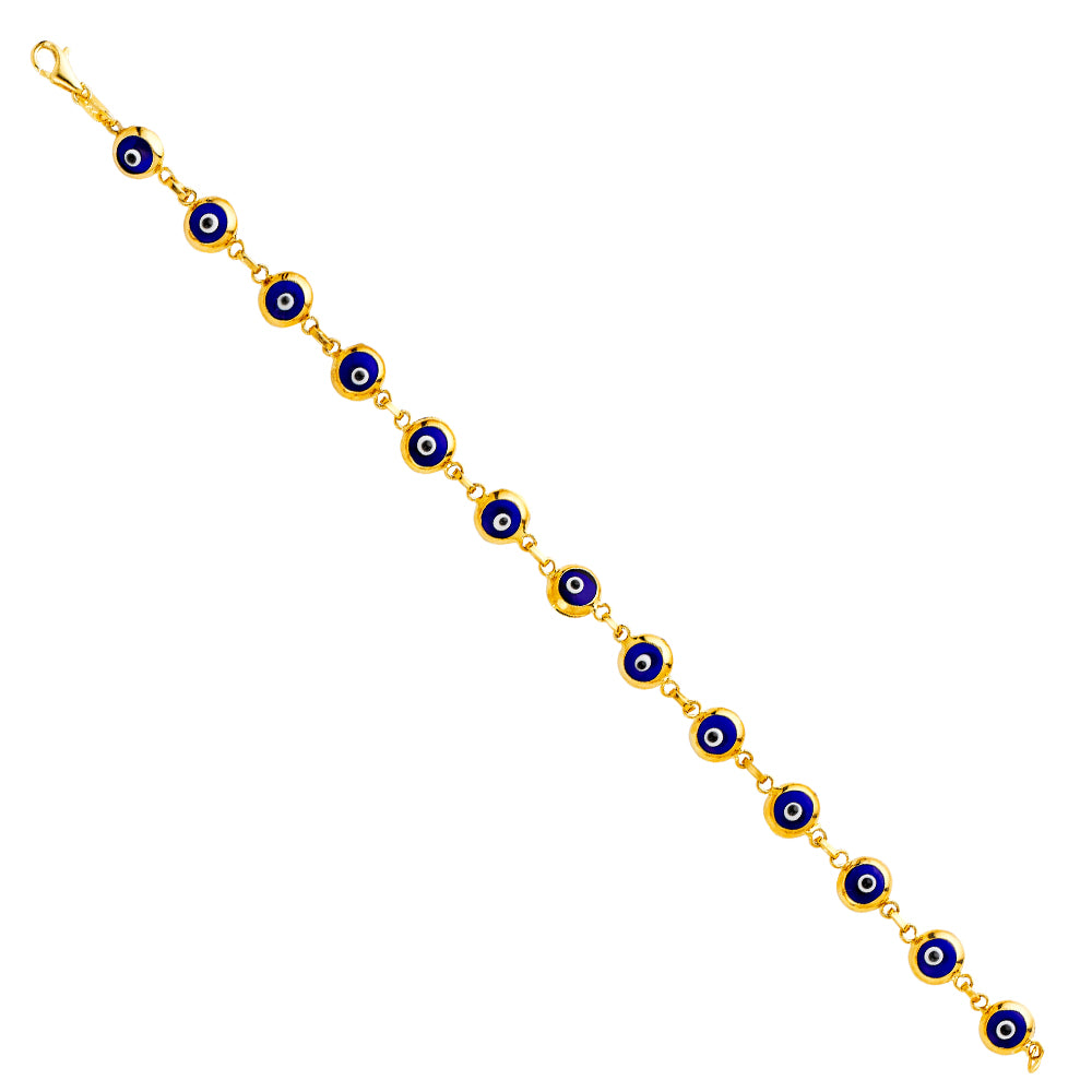 Evel Eye Bracelets - 14K GOLD - AB344