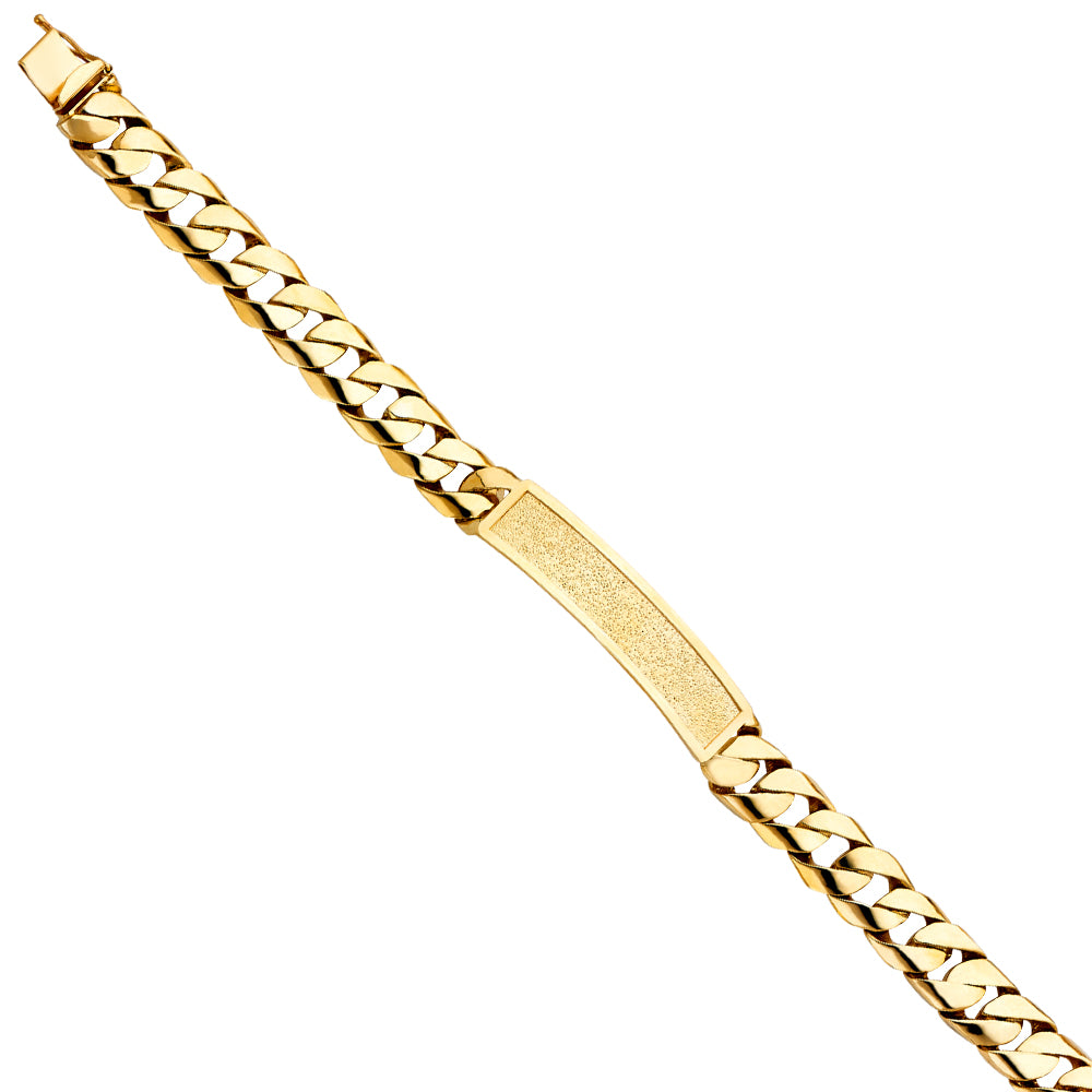 Men’s ID Bracelets - 14K GOLD - AB427