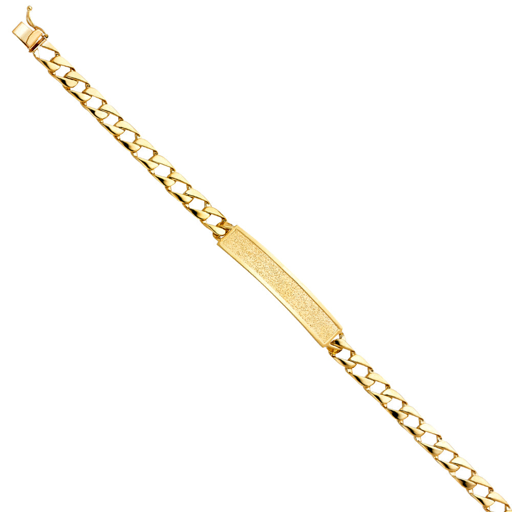 Men’s ID Bracelets - 14K GOLD - AB430