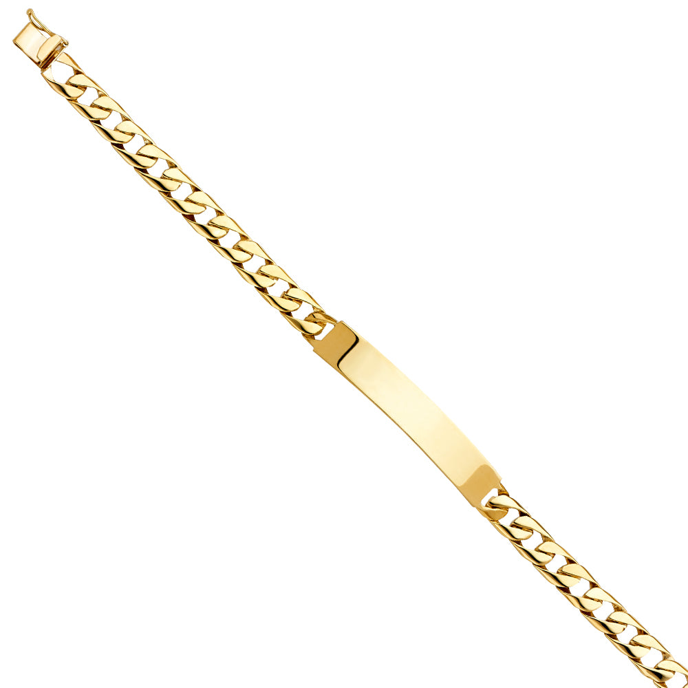 Men’s ID Bracelets - 14K GOLD - AB433
