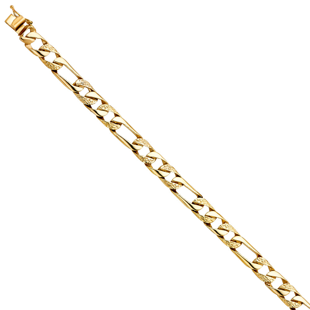 Men’s ID Bracelets - 14K GOLD - AB448