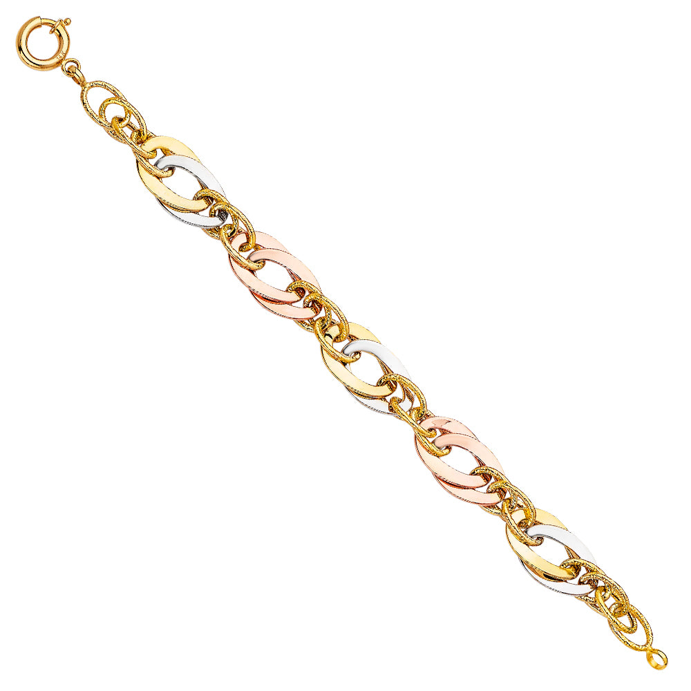 Fancy Bracelets - 14K GOLD - AB566