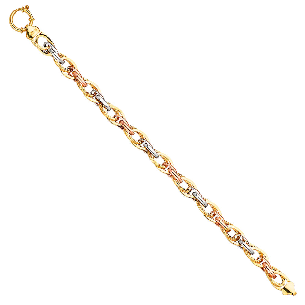 Fancy Bracelets - 14K GOLD - AB572