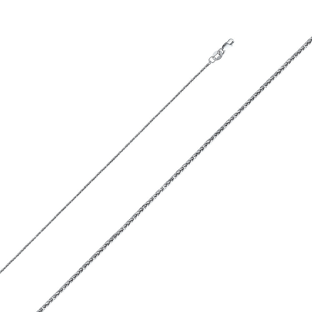 D.C. Square Wheat- 0.8 mm 14K GOLD - CH195