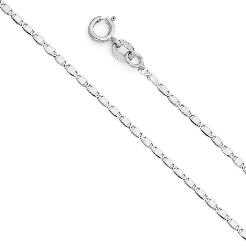 Plain Valentino Assorted - 1.3 mm 14K GOLD - CH267