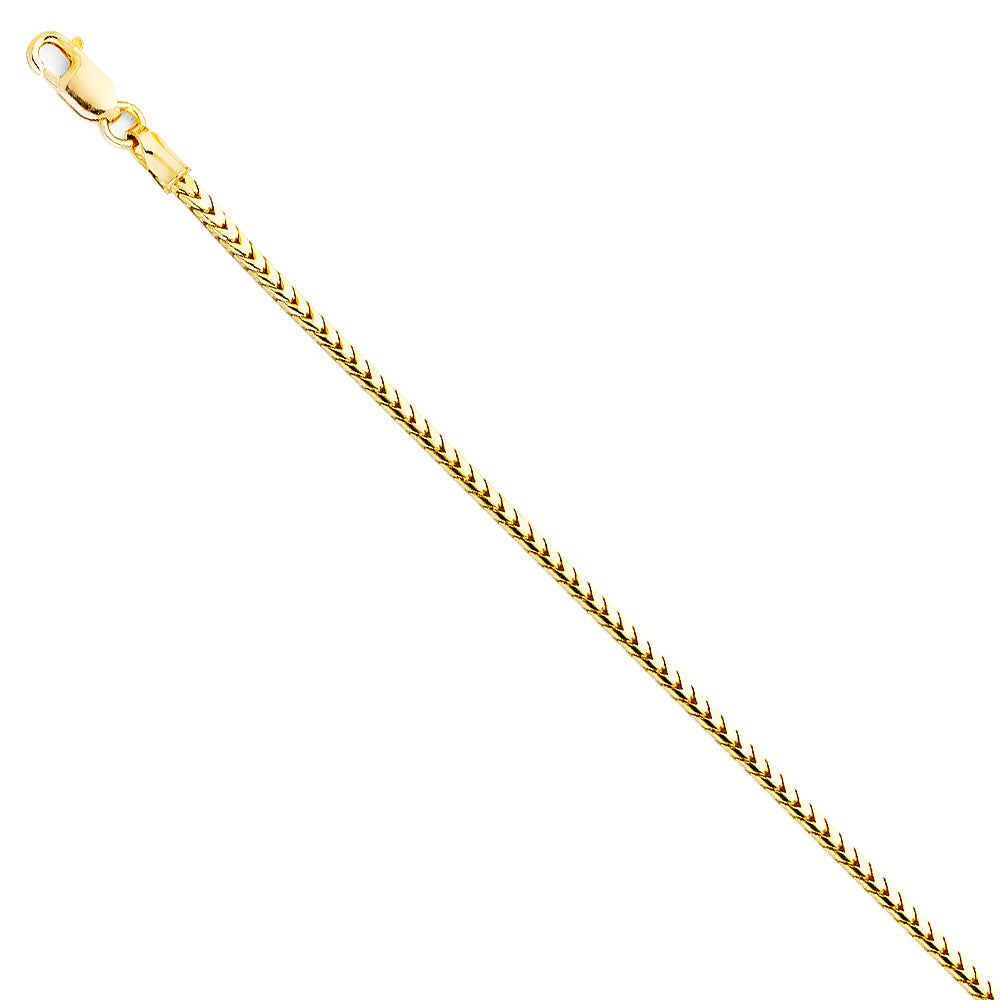 Roundish Franco - 1.6 mm 14K GOLD - CH407