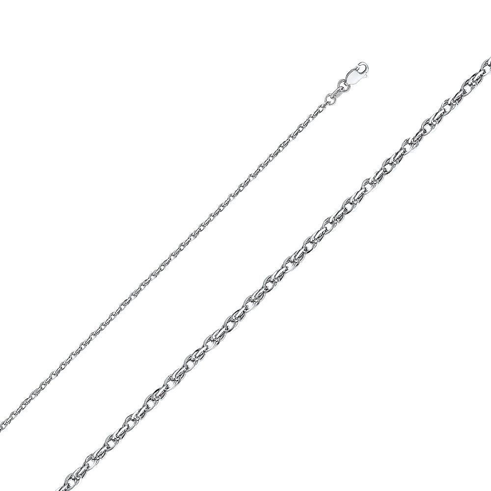 Cadena Double Link Hollow Rope CH442