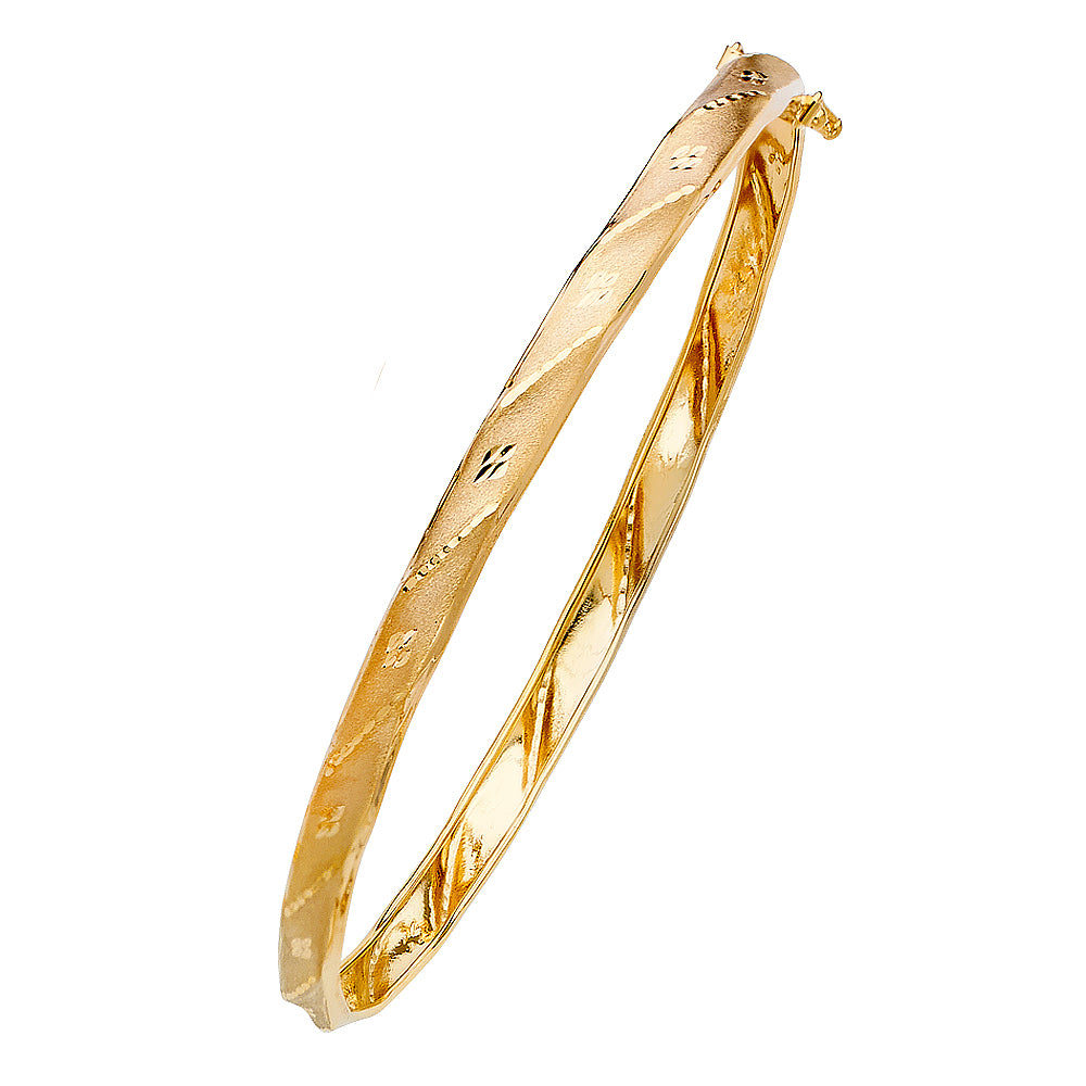 Fancy Bangles - 14K GOLD - GL46