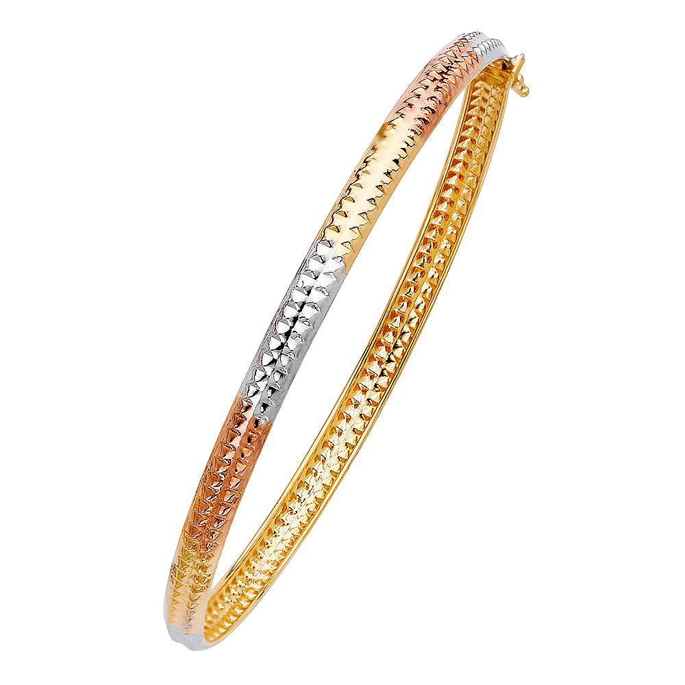 Fancy Bangles - 14K GOLD - GL55