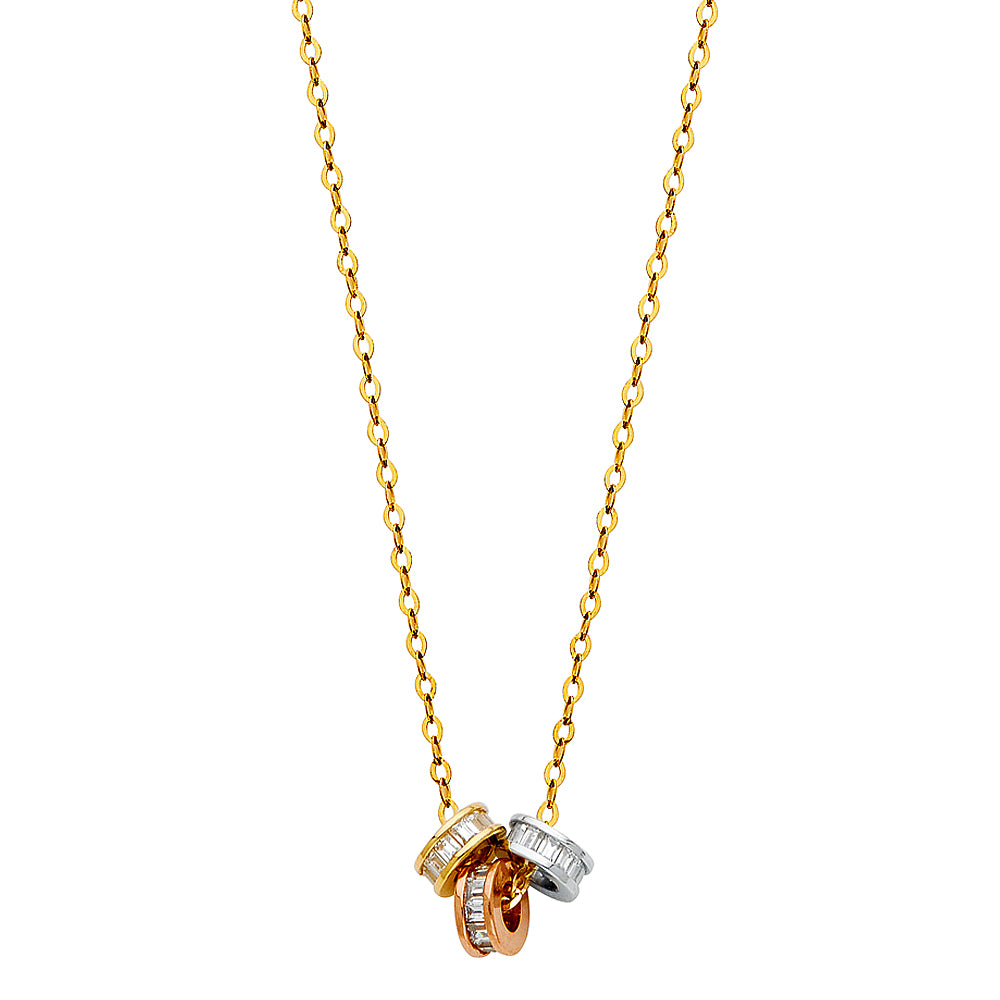 Fancy Necklaces - 14K GOLD - NK137