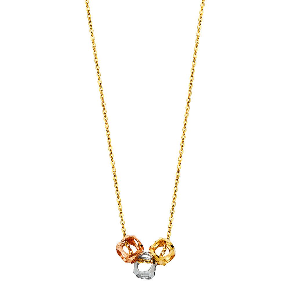 Fancy Necklaces - 14K GOLD - NK139