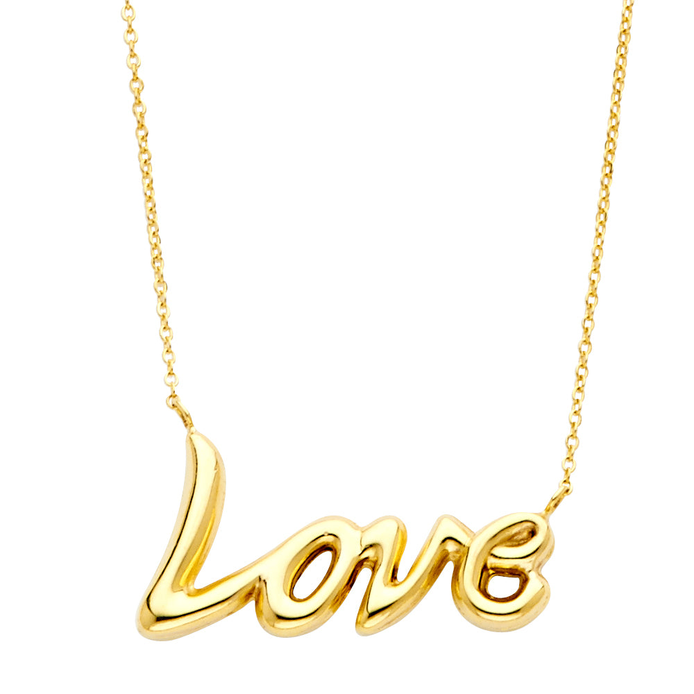 Hollow Collection Necklaces - 14K GOLD - NK146