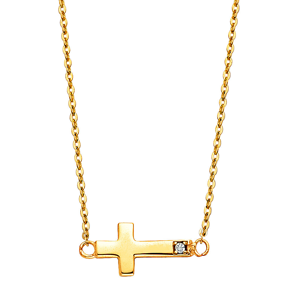 Fancy Necklaces - 14K GOLD - NK209