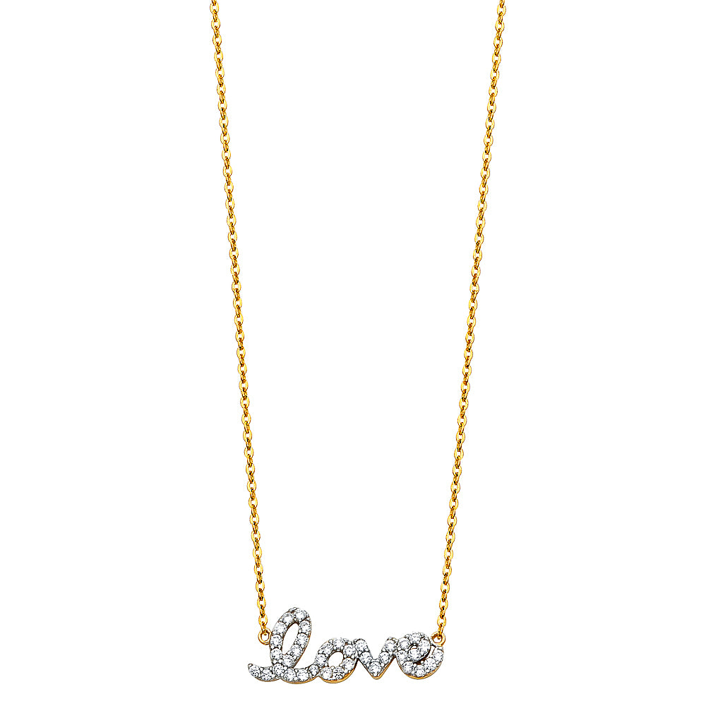 Fancy Necklaces - 14K GOLD - NK216