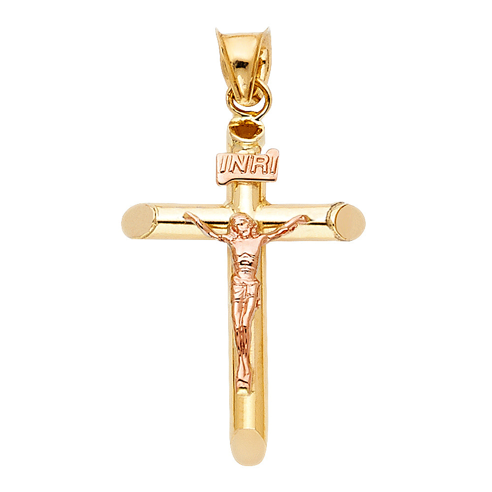 Crucifix Pendants - 14K GOLD - PT849