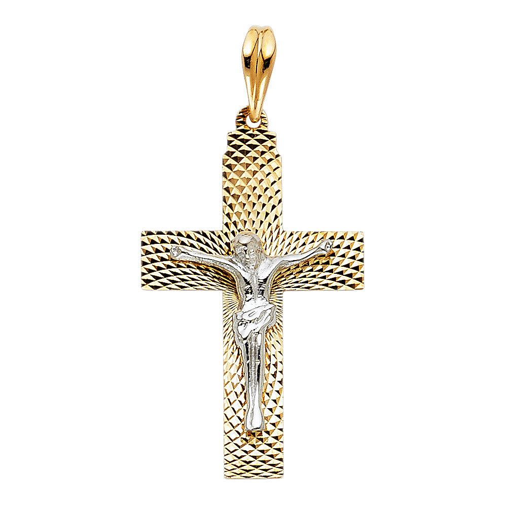 Crucifix Pendants - 14K GOLD - PT867