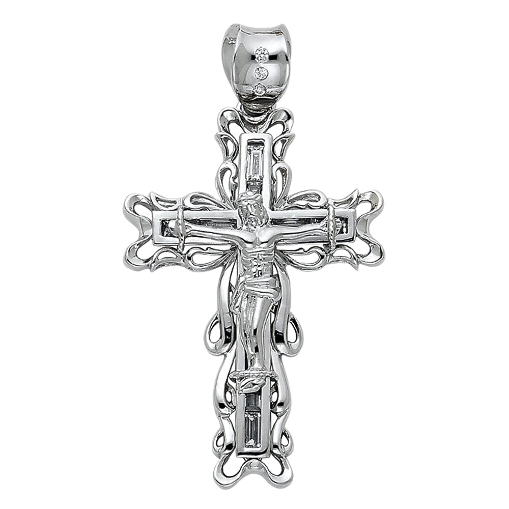 Crucifix Pendants - 14K GOLD - PT939