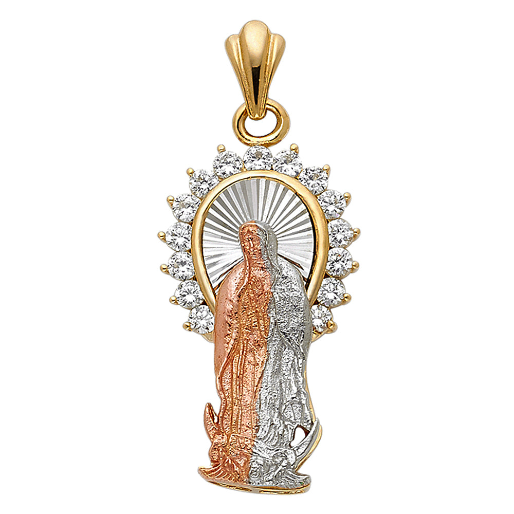 Crucifix Pendants - 14K GOLD - PT968