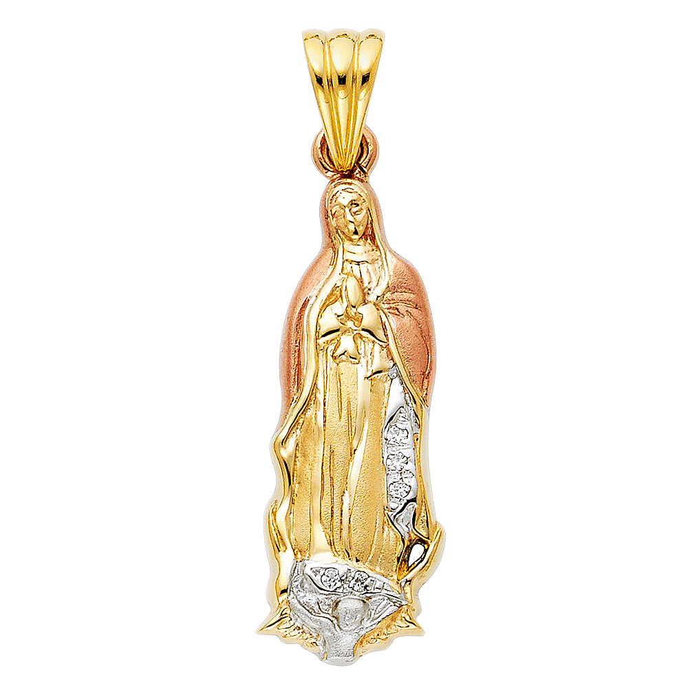 Crucifix Pendants - 14K GOLD - PT970