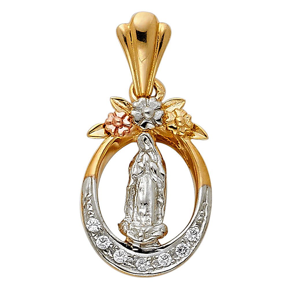 Crucifix Pendants - 14K GOLD - PT971