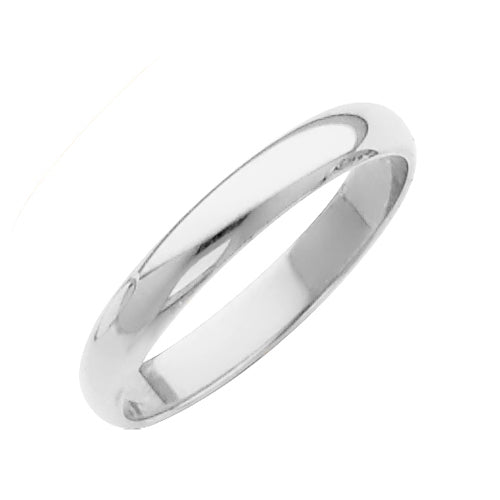 Regular Fit Plain Wedding Bands - 14K Gold 2mm -BR020W