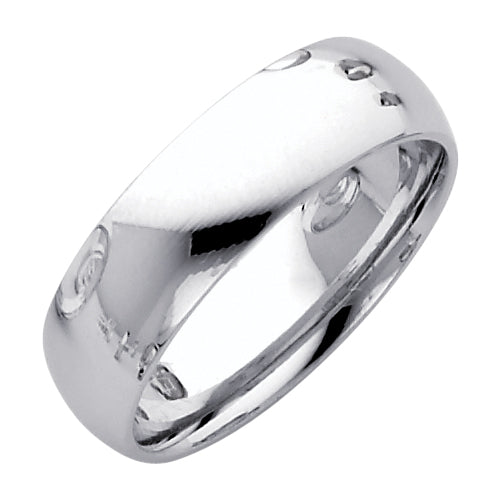 Fancy Wedding Bands - 14K - BTC060W