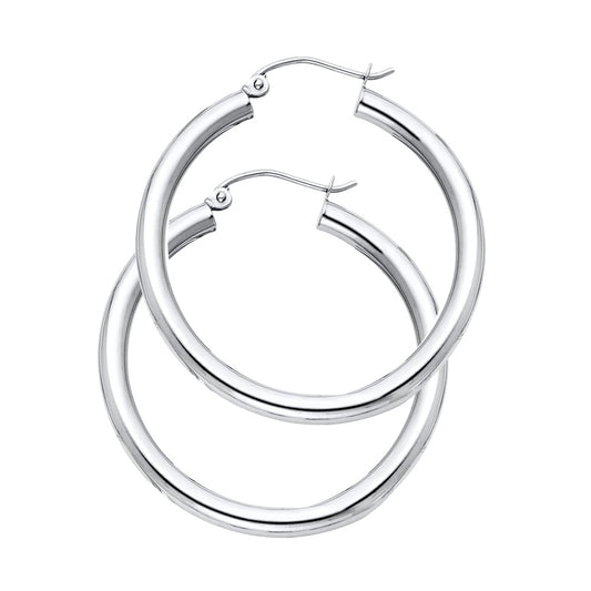 Hoop Earrings  - 14K Gold - ER1041