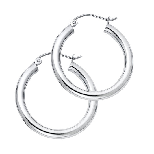 Hoop Earrings  - 14K Gold - ER1042