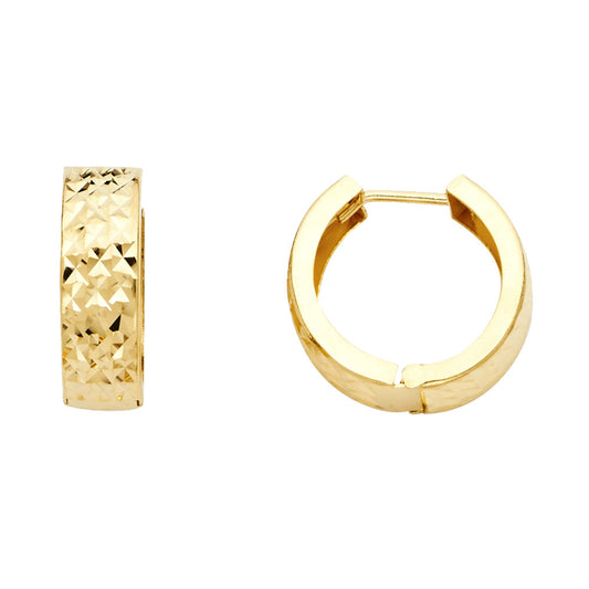 Huggies Earrings - 14K Gold - ER1064