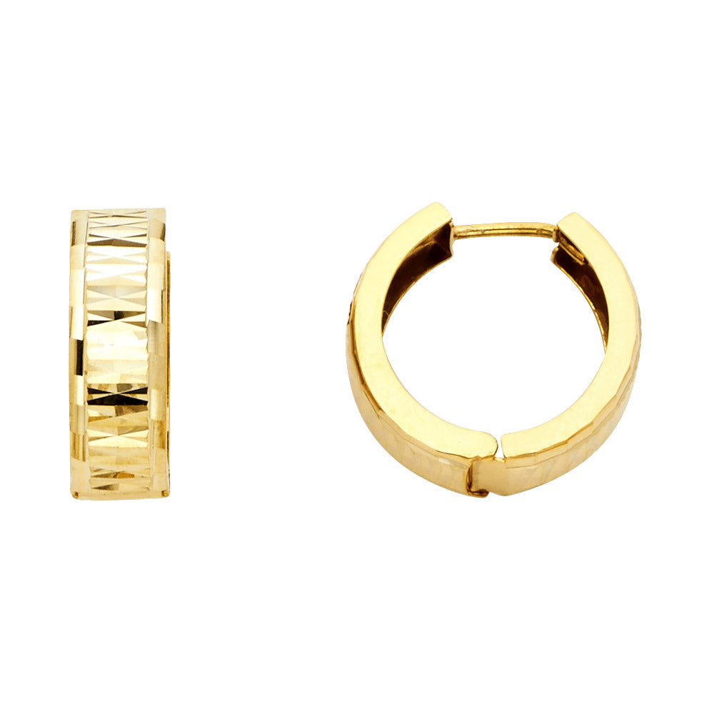 Huggies Earrings - 14K Gold - ER1065