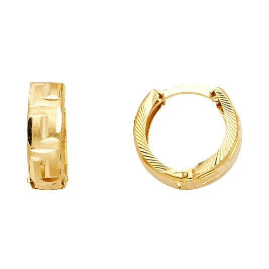 Huggies Earrings - 14K Gold - ER1068