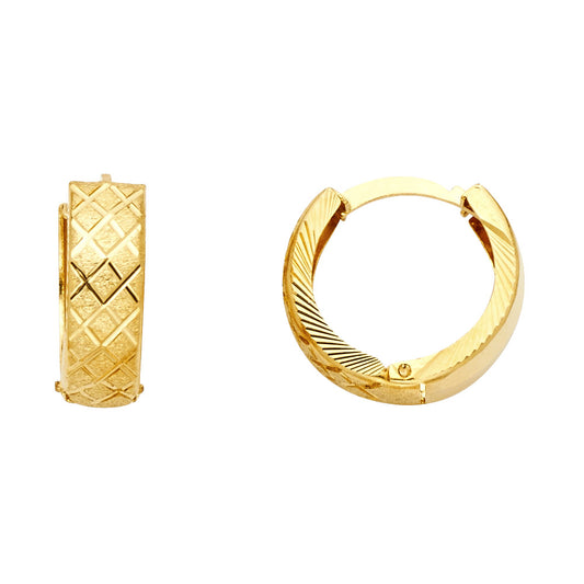 Huggies Earrings - 14K Gold - ER1070