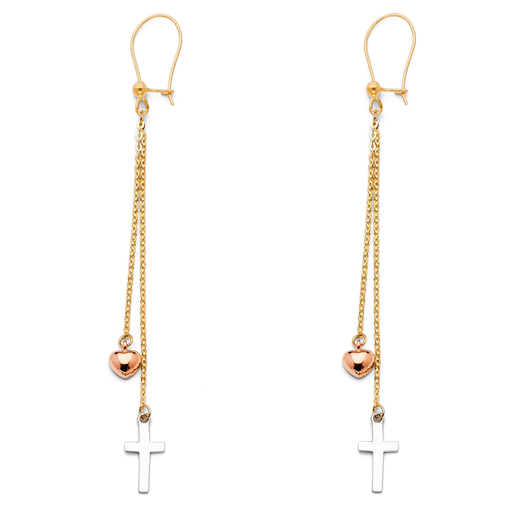 Hanging Earrings - 14K Gold - ER1235