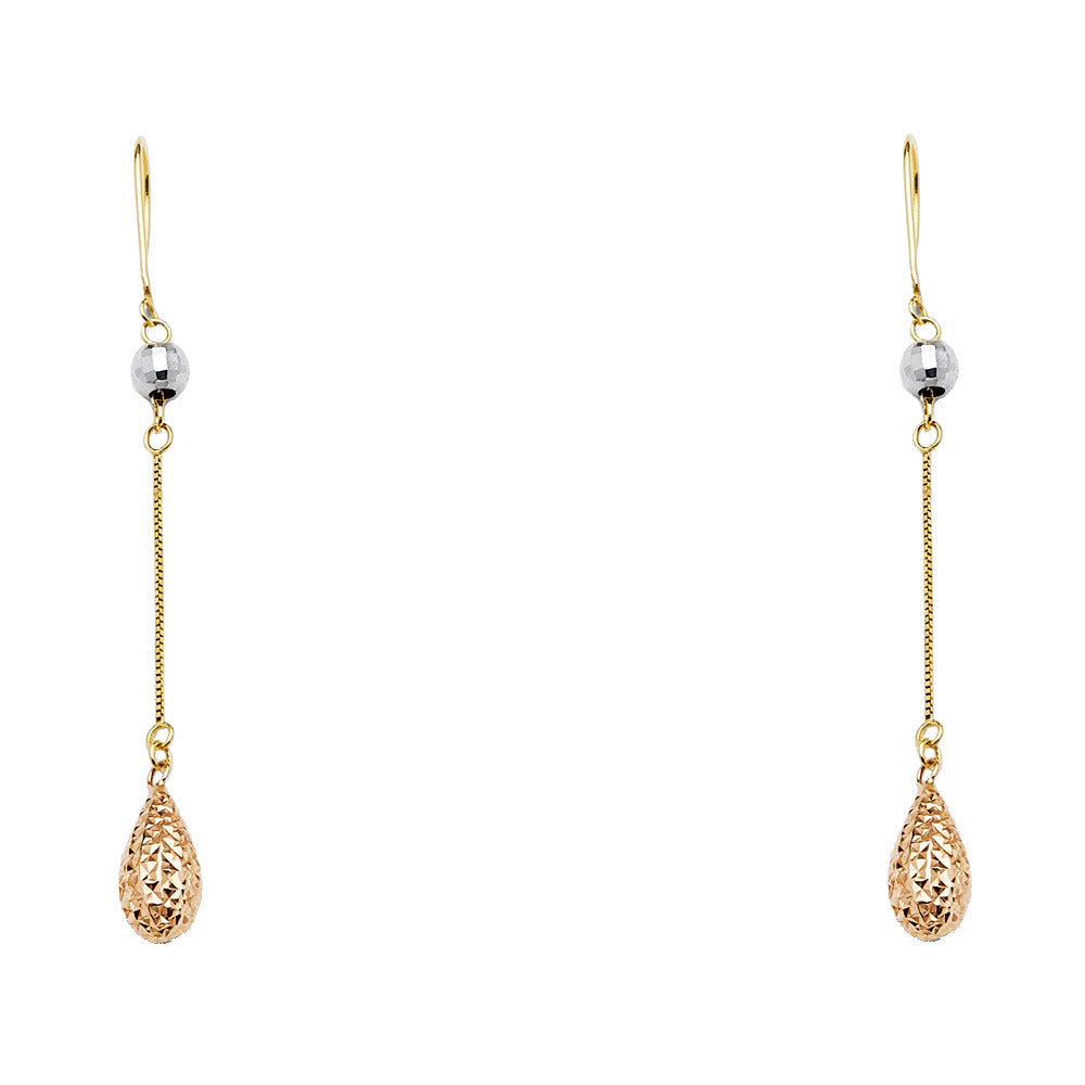 Hanging Earrings - 14K Gold - ER1240